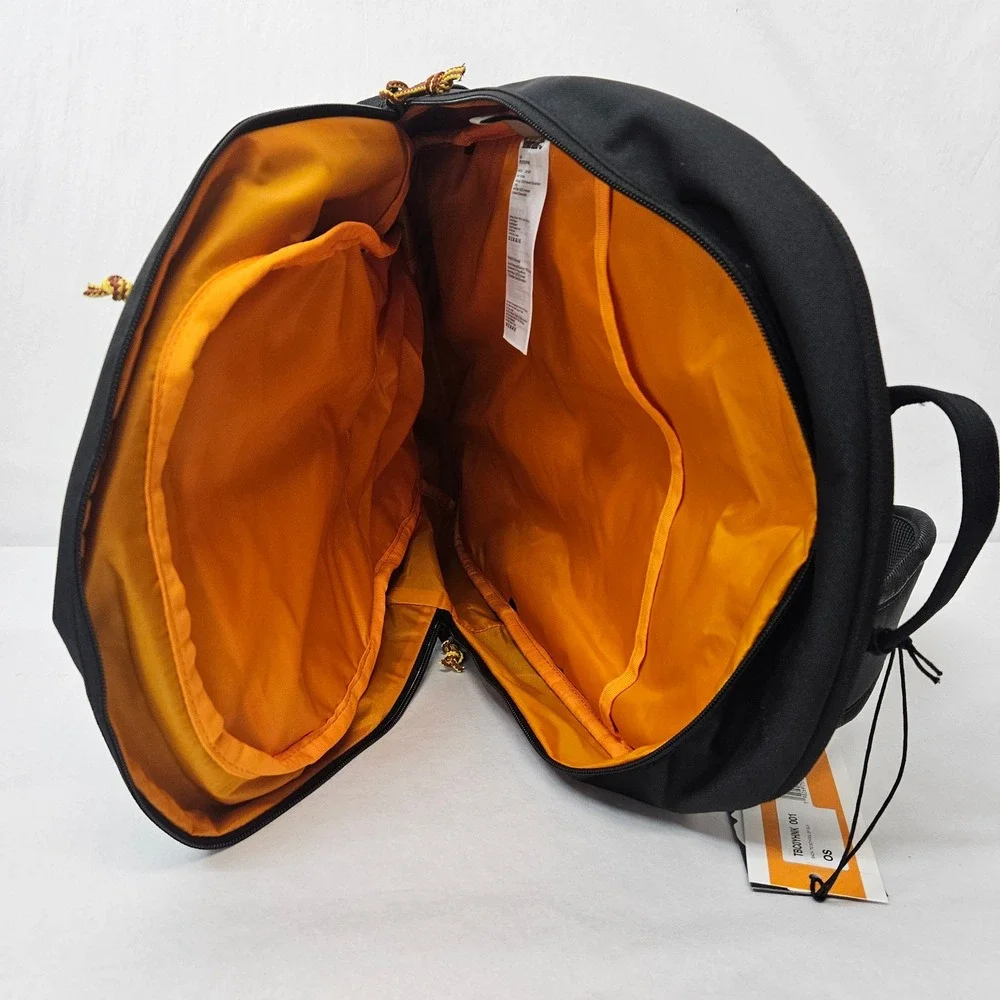 Timberland Back To School Backpack Laptop Sleeve TBC0YHNK-001 Black Orange